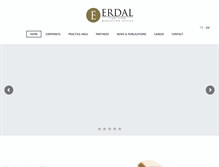 Tablet Screenshot of erdallaw.com